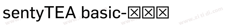 sentyTEA basic字体转换